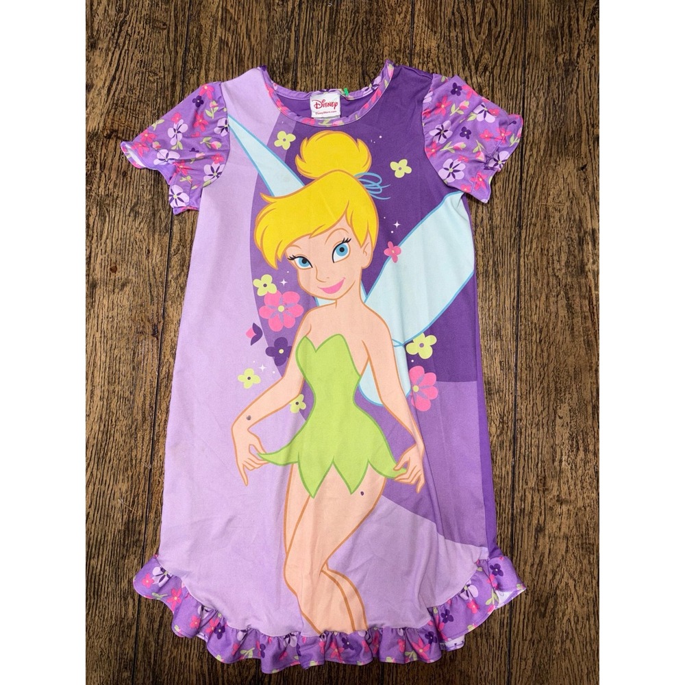 Vintage Disney store tinker bell nightgown youth small